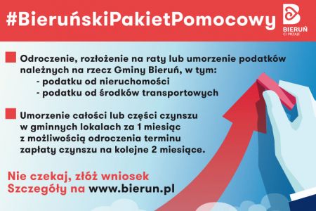 Bieruński Pakiet Pomocowy dla przedsiębiorców!